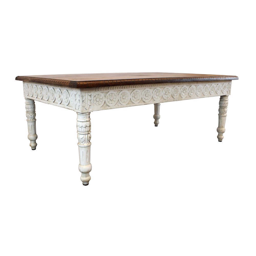 Bay Hand-Carved Cocktail Table
