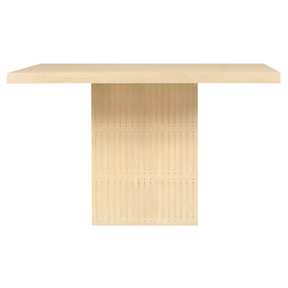 Sampson 60" Square Dining Table in Aged Natural