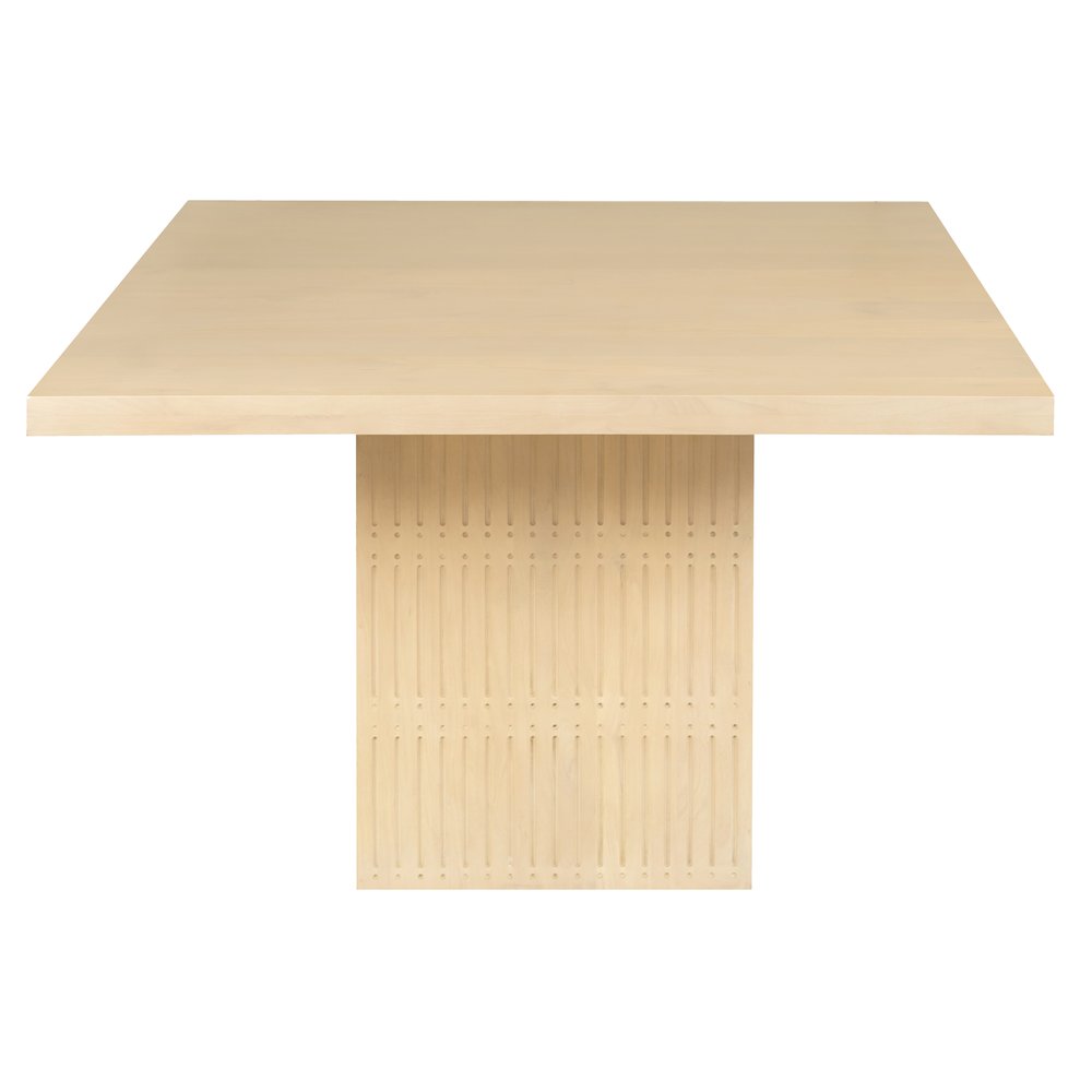 Sampson 60" Square Dining Table in Aged Natural
