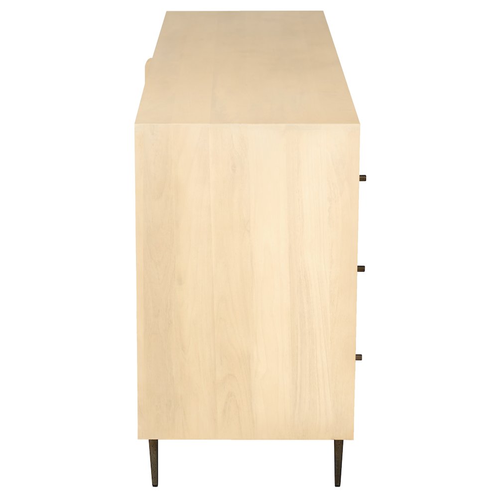 Sampson 6-Drawer Dresser in Aged Natural