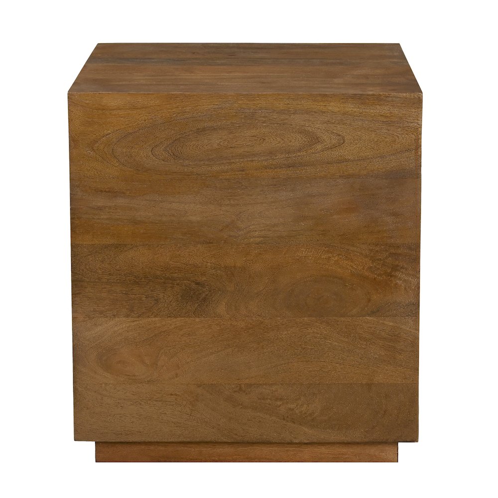 Flagstaff Square Side Table in Spice Tan