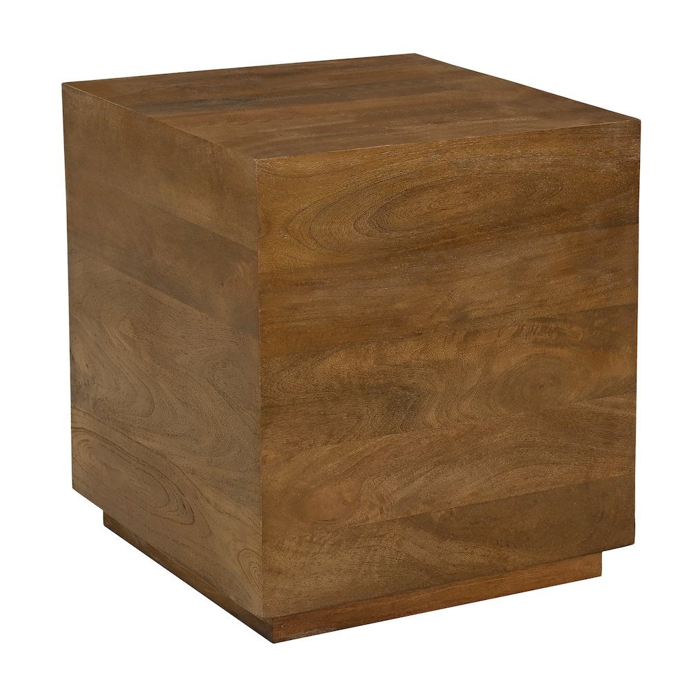 Flagstaff Square Side Table in Spice Tan