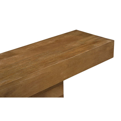 Flagstaff Console Table in Spice Tan