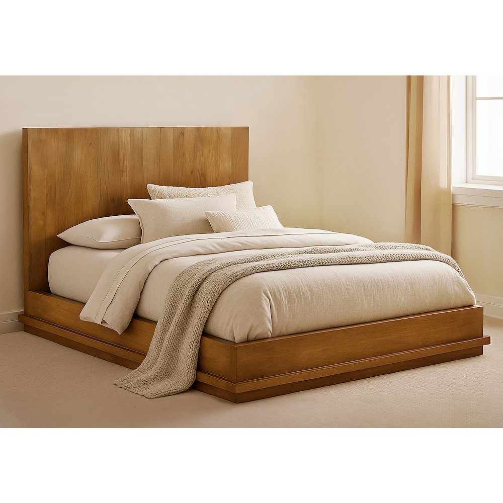 Flagstaff Queen Bed - Spice Tan