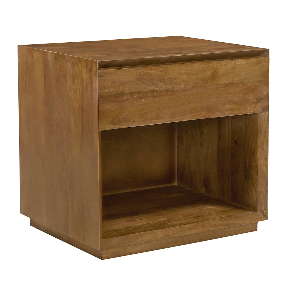 Flagstaff 1-Drawer Nightstand in Spice Tan