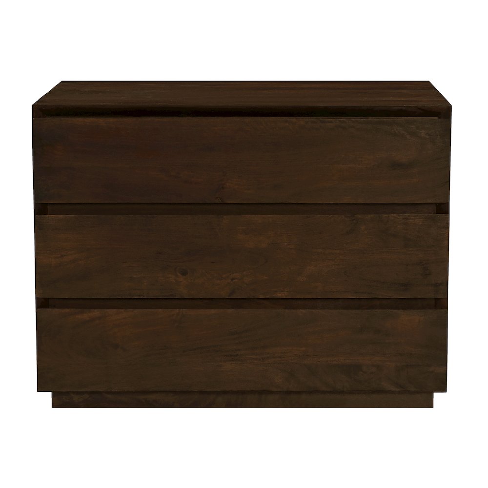 Flagstaff 3-Drawer Nightstand in Barista Brown