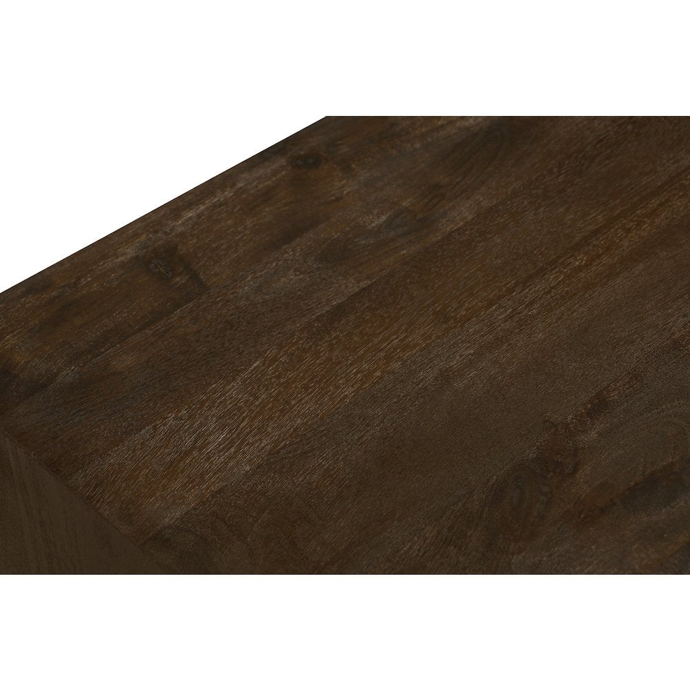 Flagstaff 3-Drawer Nightstand in Barista Brown