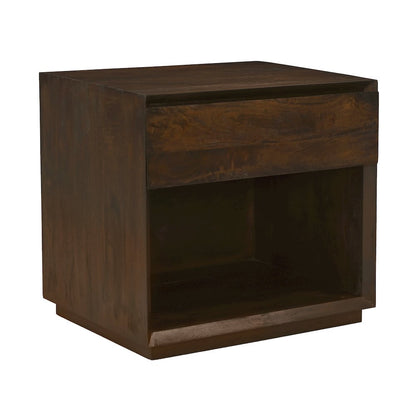 Flagstaff 1-Drawer Nightstand in Barista Brown
