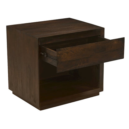 Flagstaff 1-Drawer Nightstand in Barista Brown