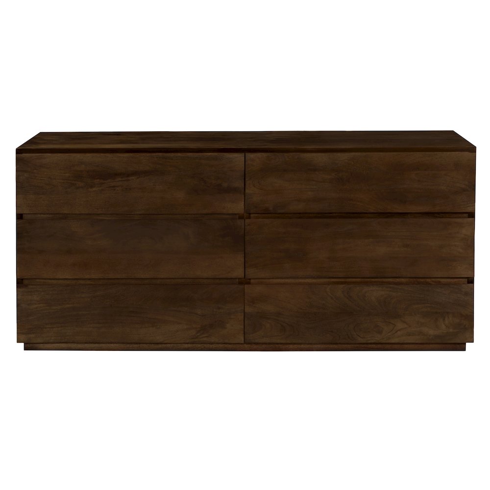 Flagstaff 6-Drawer Dresser in Barista Brown