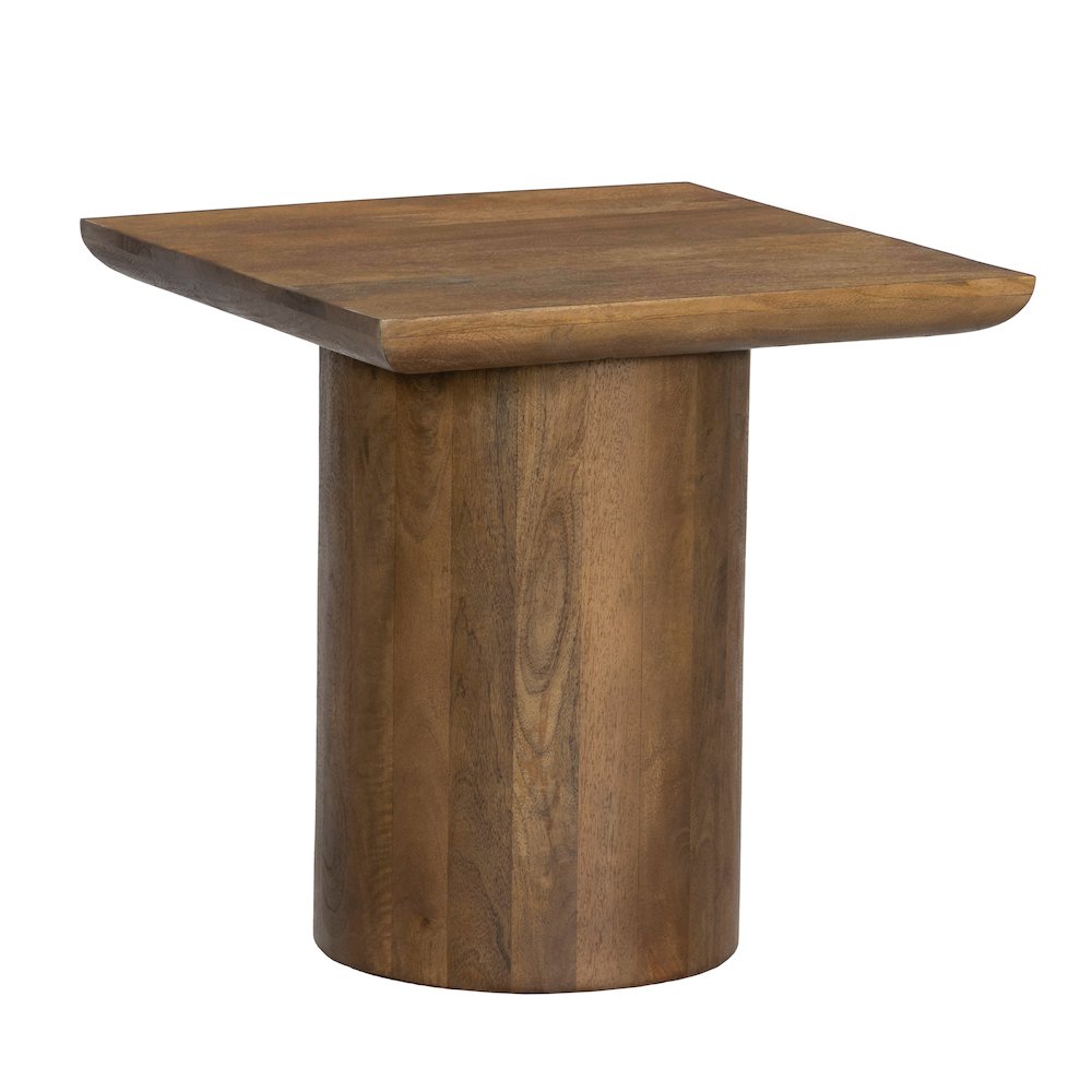 Sullivan Square Top End Table - Spice Tan