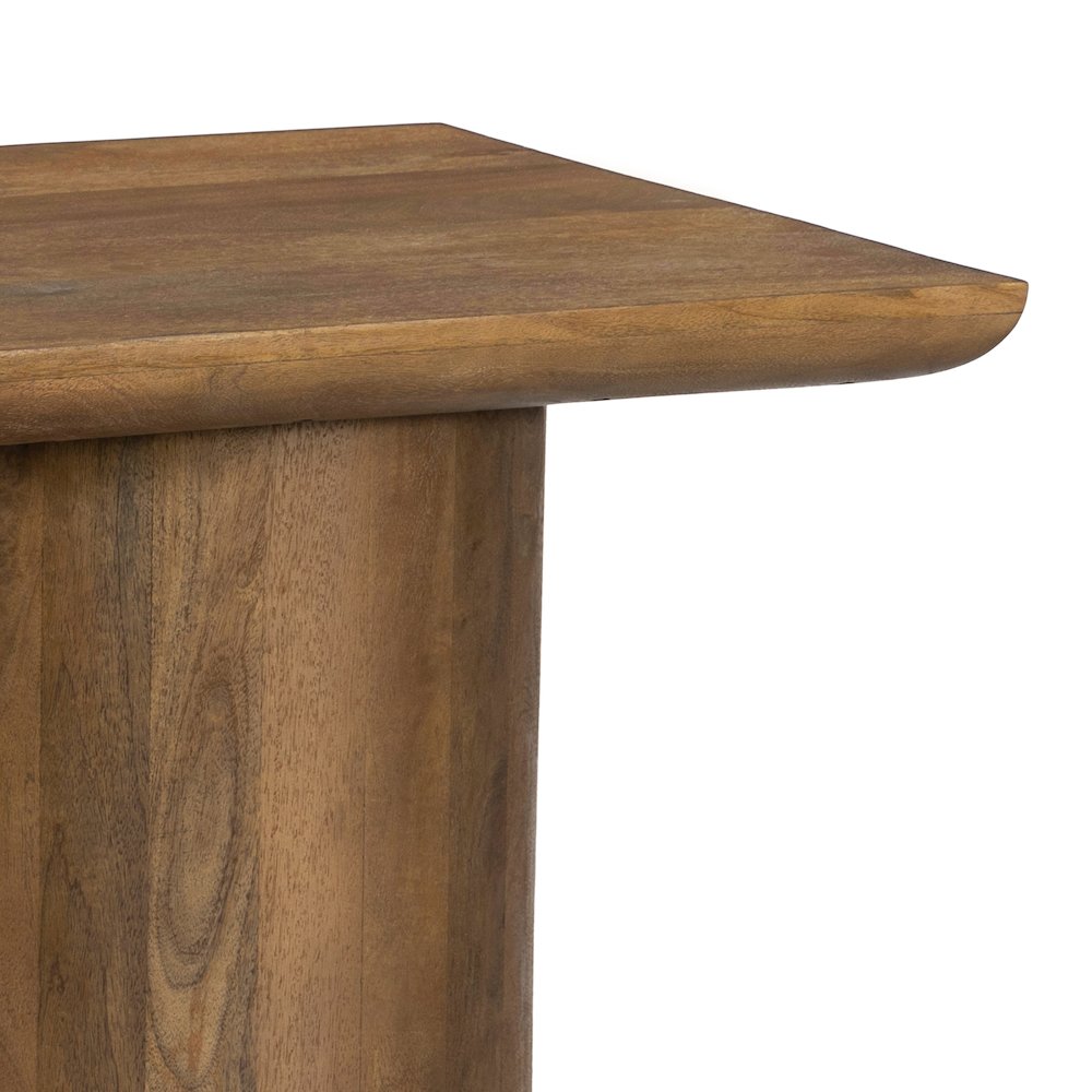 Sullivan Square Top End Table - Spice Tan