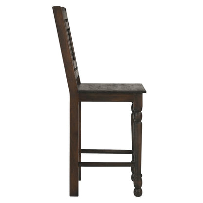 Bliss Bar Chair 2-Piece Set in Barista Brown