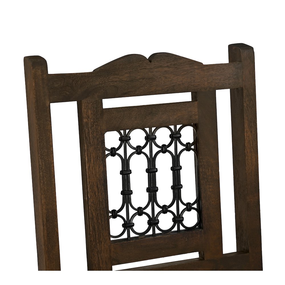 Bliss Bar Chair 2-Piece Set in Barista Brown