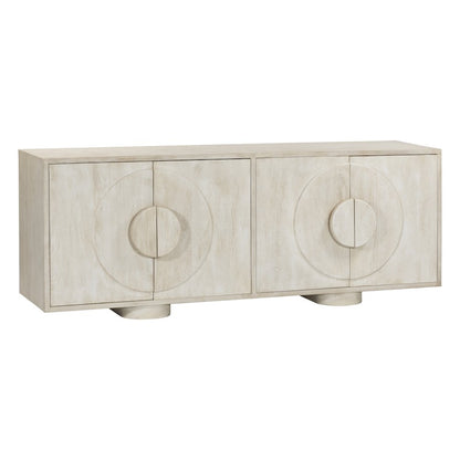 Augustus 4-Door Sideboard in Stone Natural