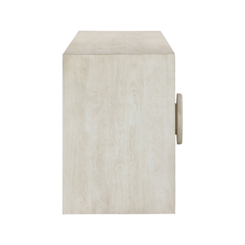 Augustus 4-Door Sideboard in Stone Natural