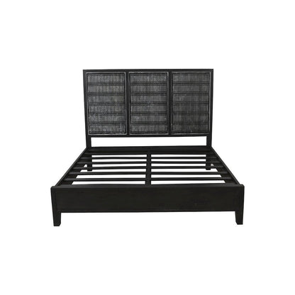 Sarah Eastern King Bed in Antique Brown