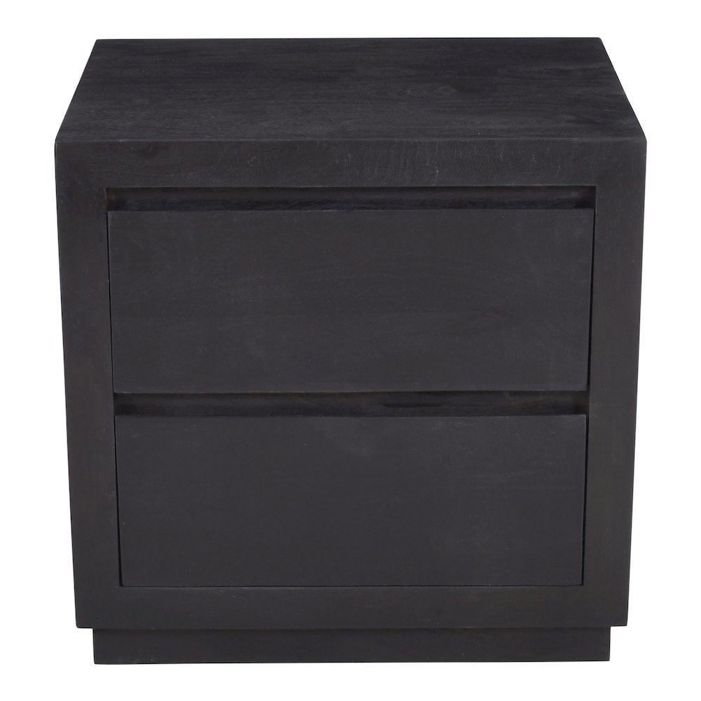 Sarah 2 Drawer Nightstand - Antique Brown