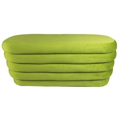 Thor Oval Ottoman in Fern