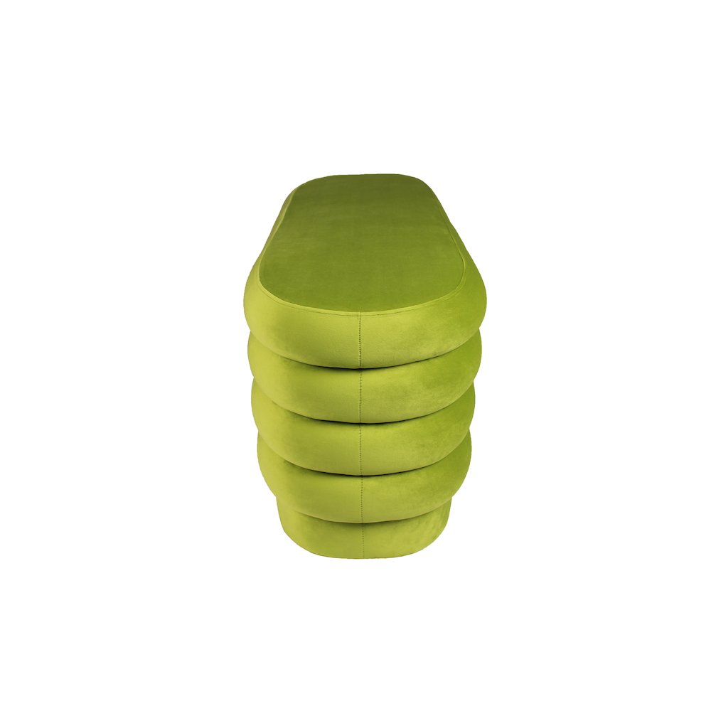 Thor Oval Ottoman in Fern
