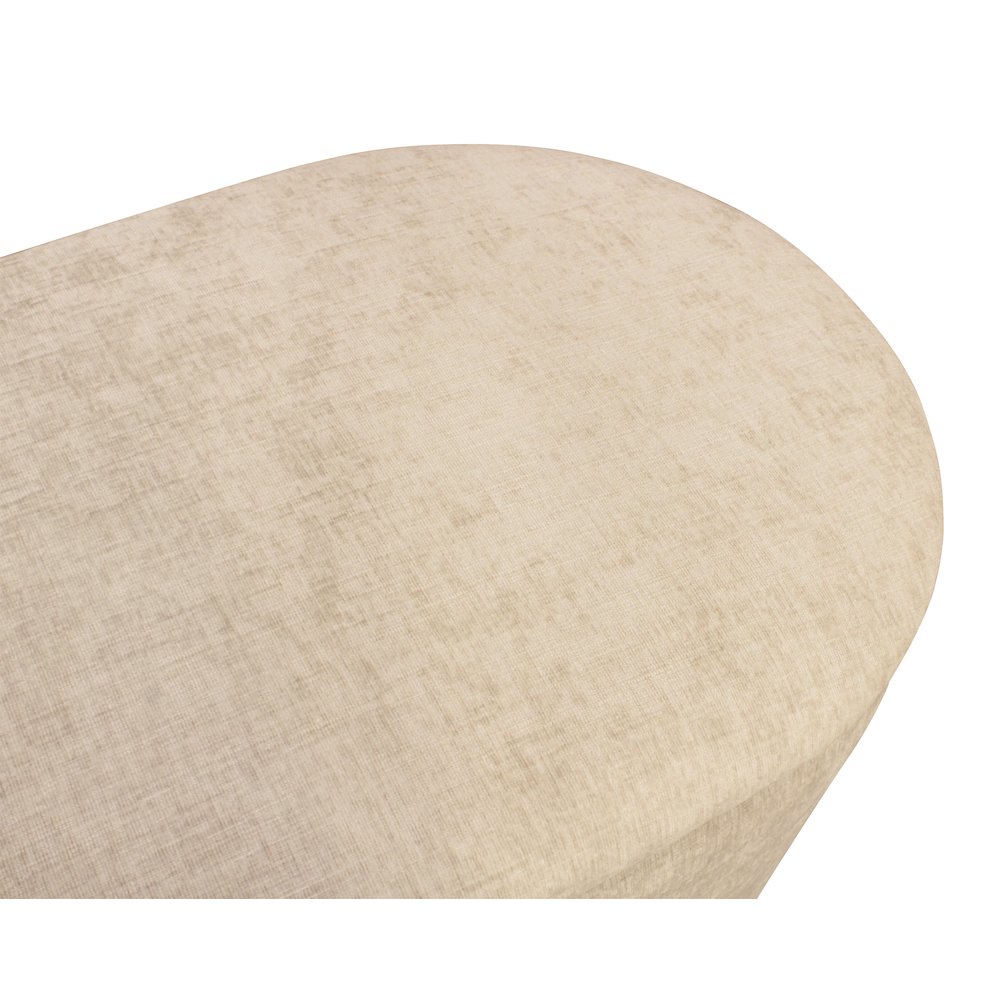 Jackie Storage Bench in Beige