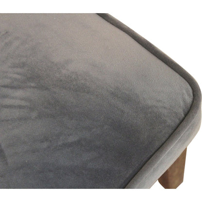 Transitional Inwood Side Chair In Mink Velvet 2-Piece Set