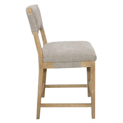 Clara Counter Stool in Slate Linen