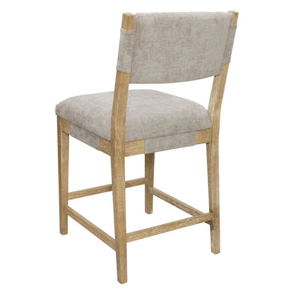 Clara Counter Stool in Slate Linen