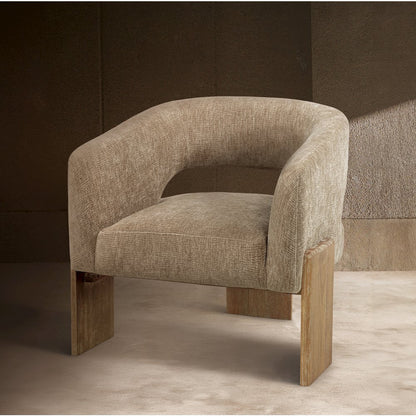 Tess Accent Chair in Manchester Beige
