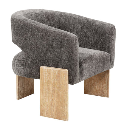 Tess Accent Chair in Crystal Black