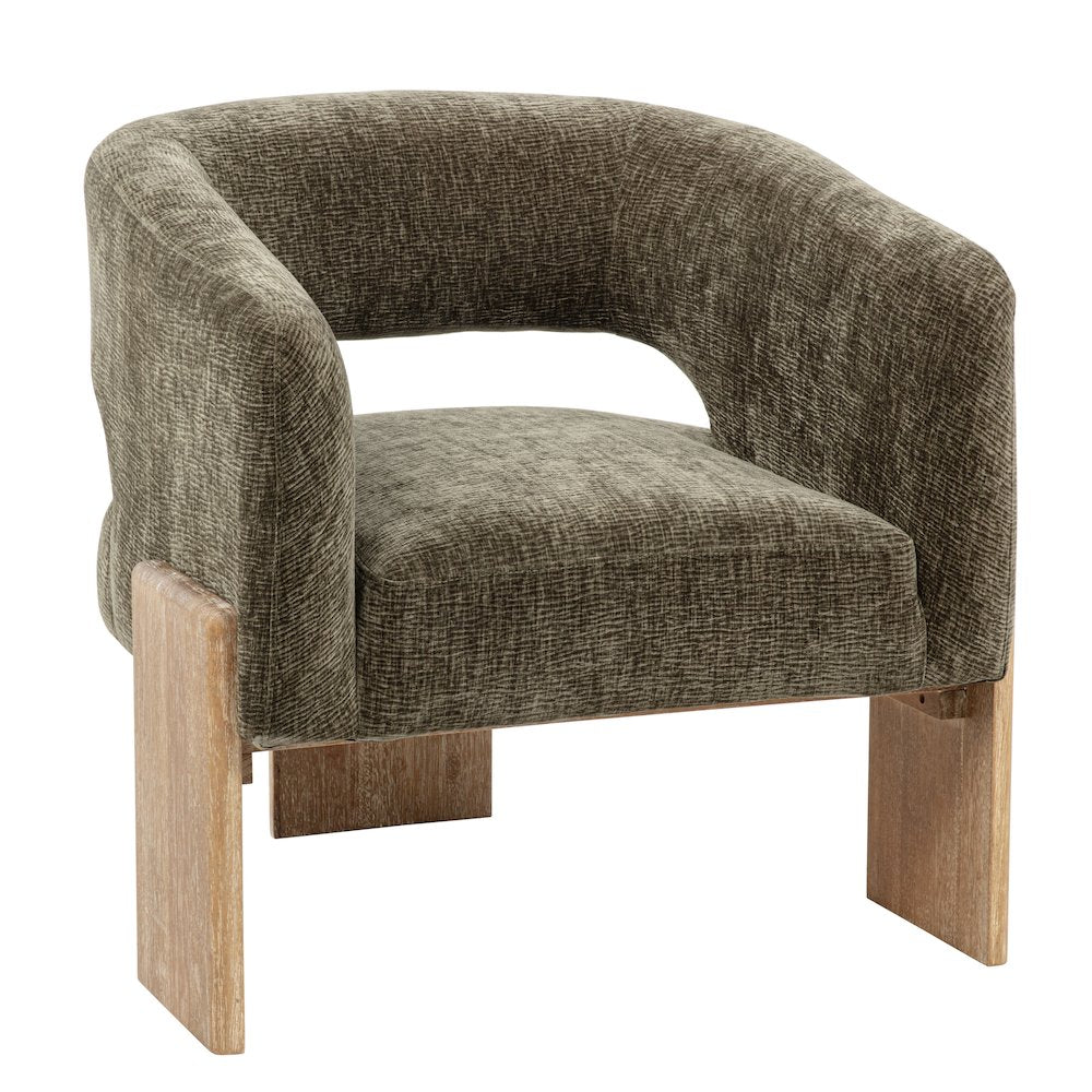 Tess Accent Chair in Garden Green