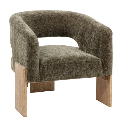 Tess Accent Chair in Garden Green