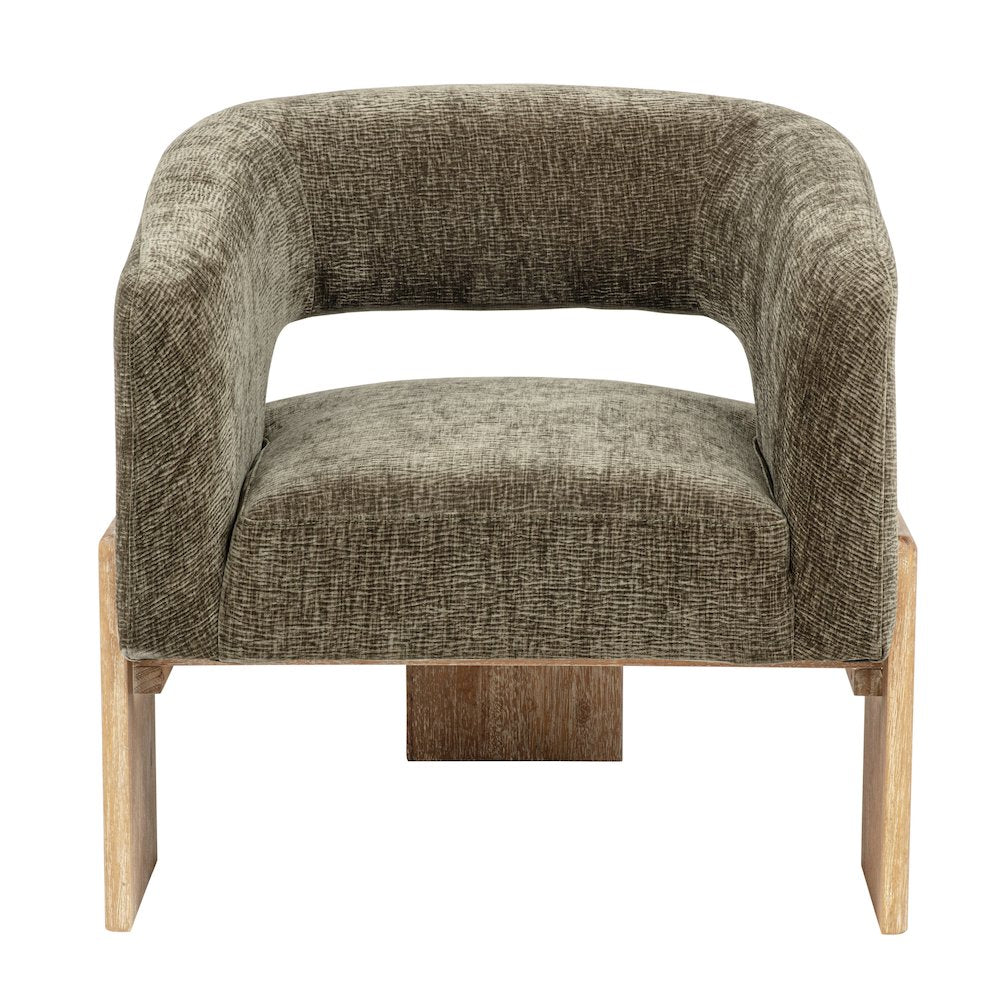 Tess Accent Chair in Garden Green