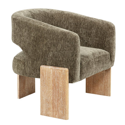 Tess Accent Chair in Garden Green