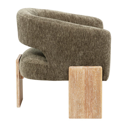 Tess Accent Chair in Garden Green