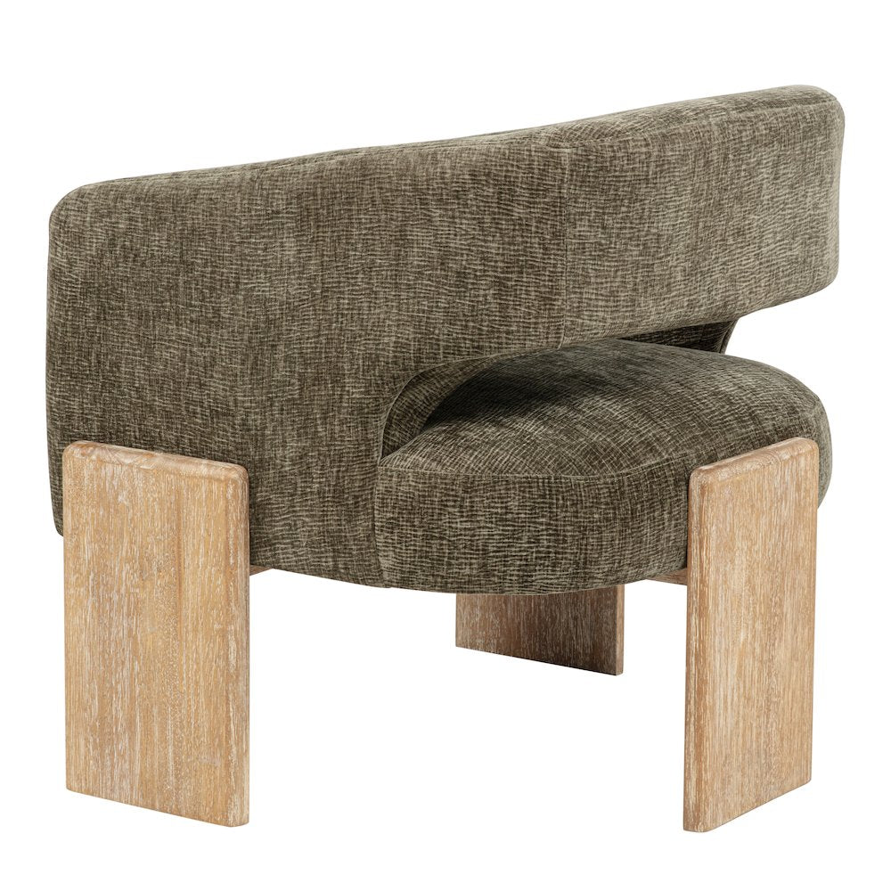 Tess Accent Chair in Garden Green
