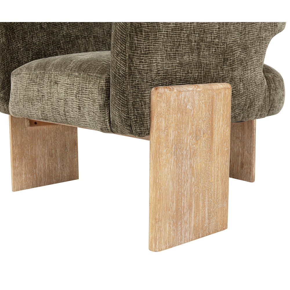 Tess Accent Chair in Garden Green