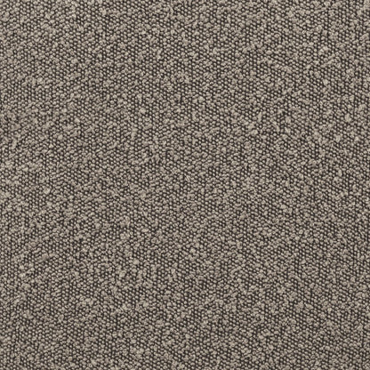 Maya Occasional Swivel Chair in Gray Boucle Fabric