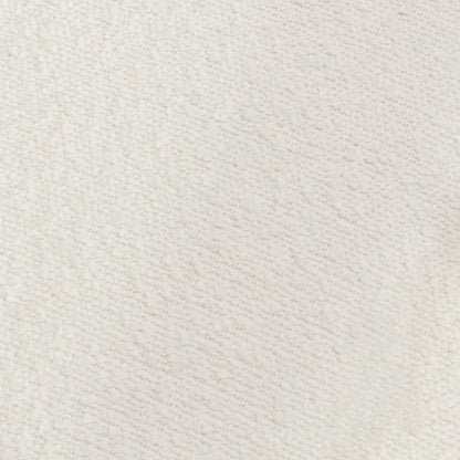 Venus Lounge Chair in Ivory Boucle on Natural Solid Wood