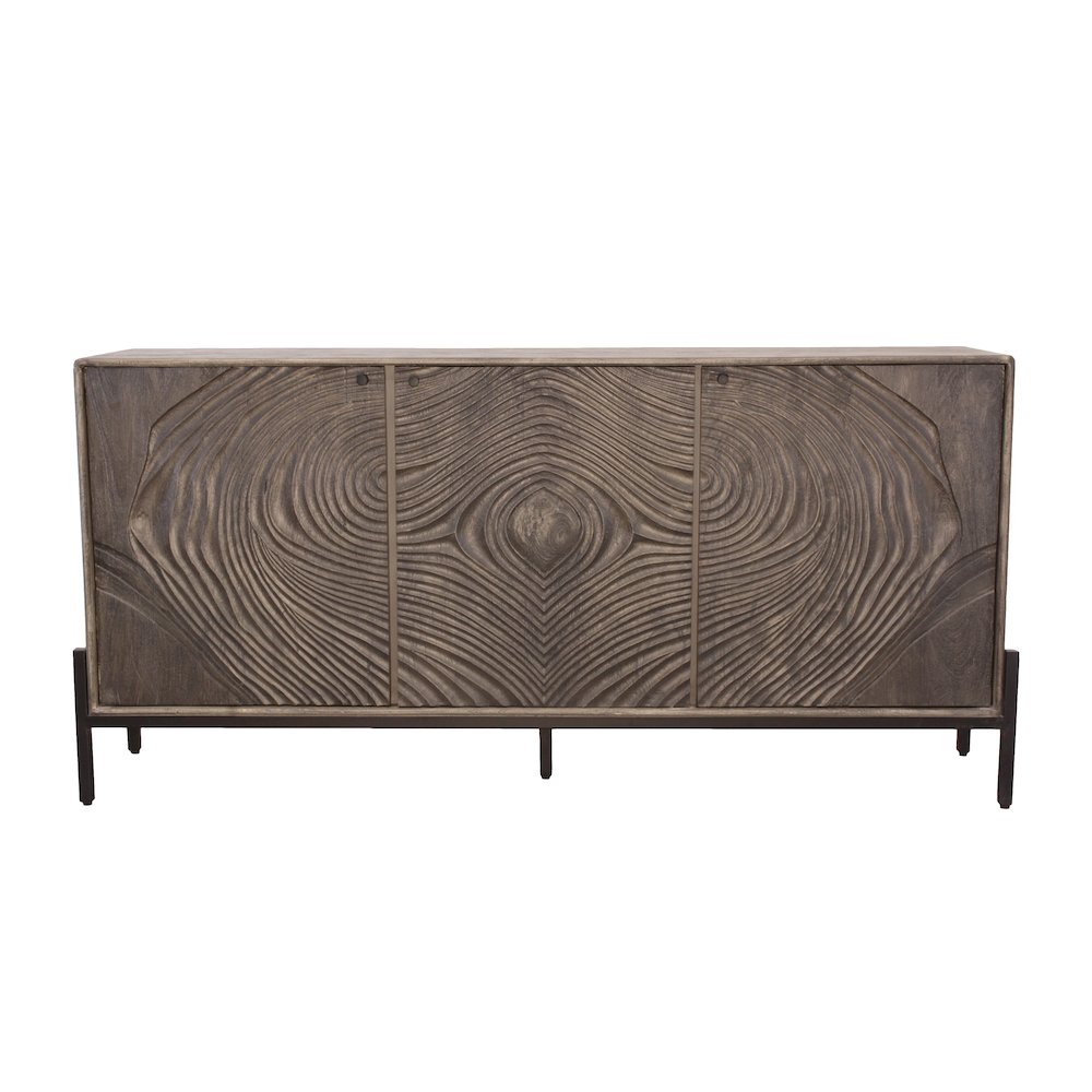Bristol 3-Door Sideboard - Smoked Ash