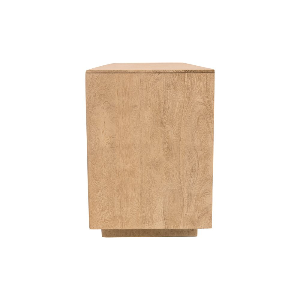 Durant 2-Drawer 2-Door Credenza - Neutral Beige