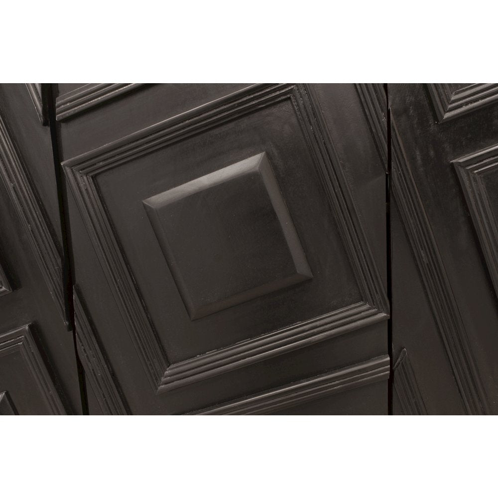 Cahill 4-Door Sideboard - Black