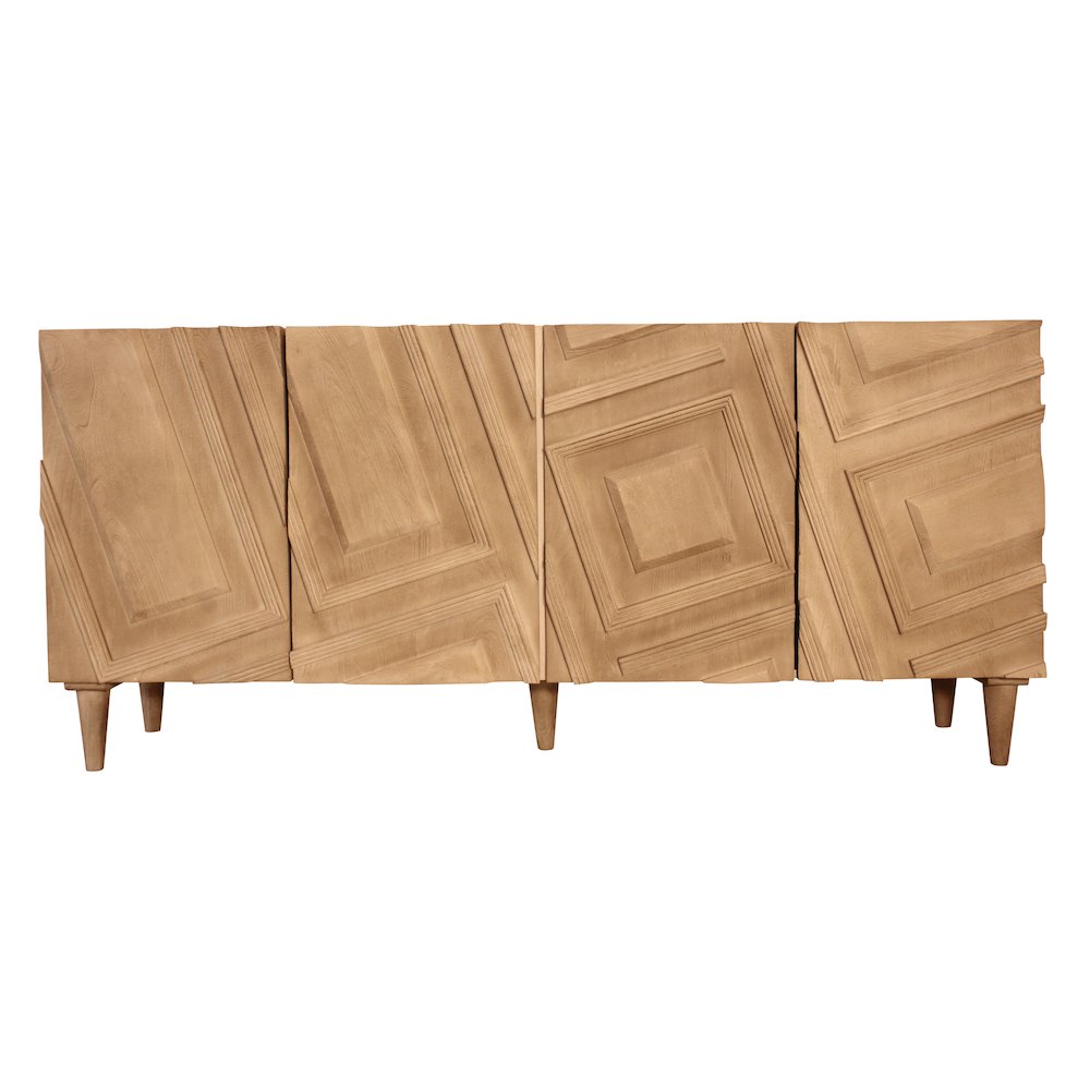 Cahill 4-Door Sideboard - Sand Oak