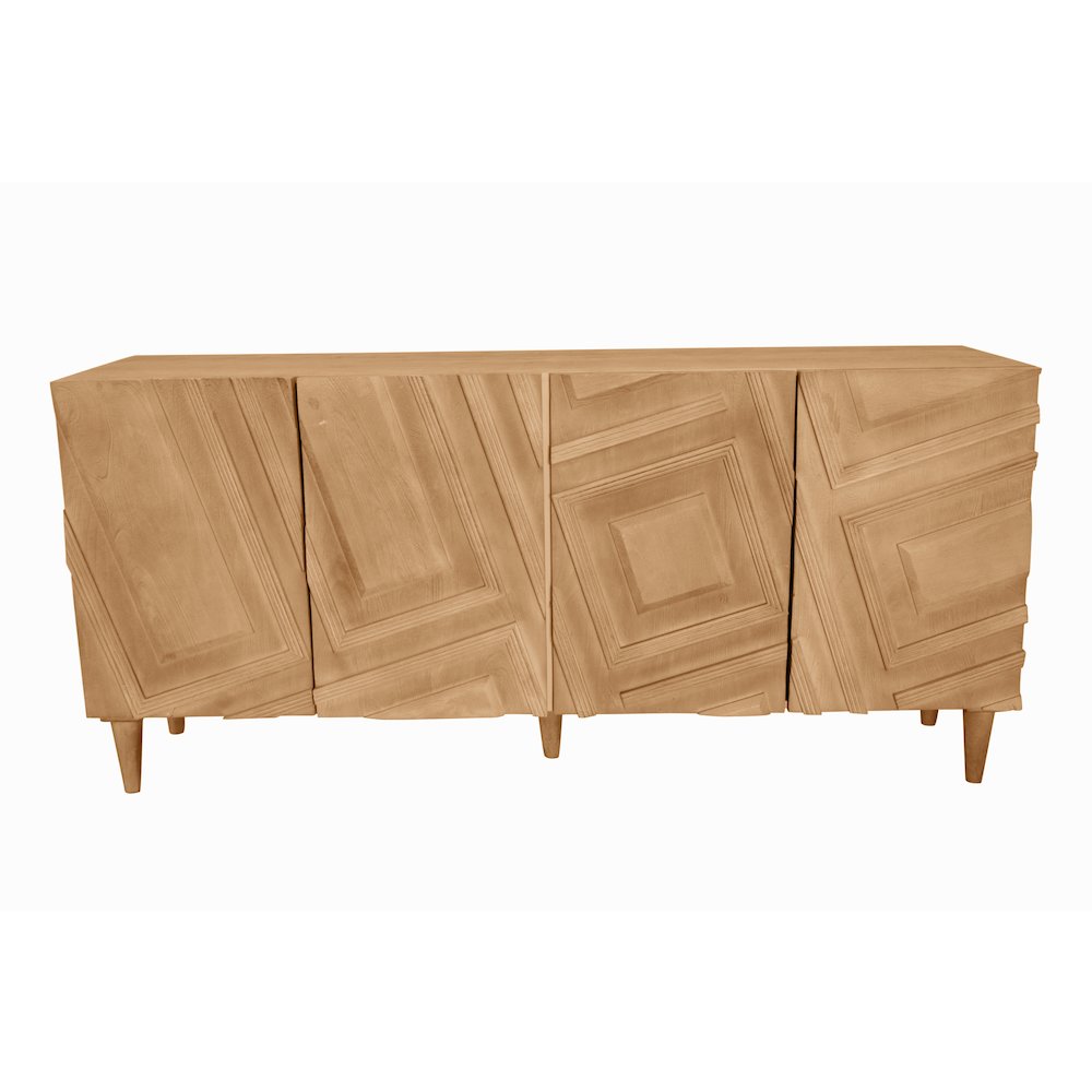 Cahill 4-Door Sideboard - Sand Oak