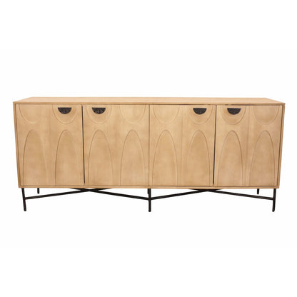 Terrance 4-Door Sideboard - Natural