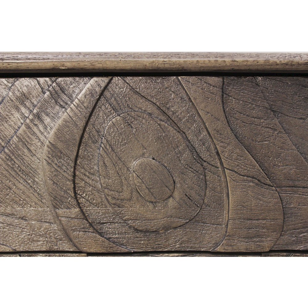 Bristol 2-Drawer Nightstand - Smoked Ash