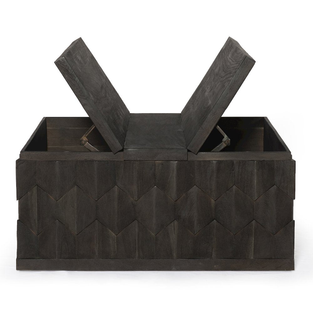 Onyx Storage Cocktail Table