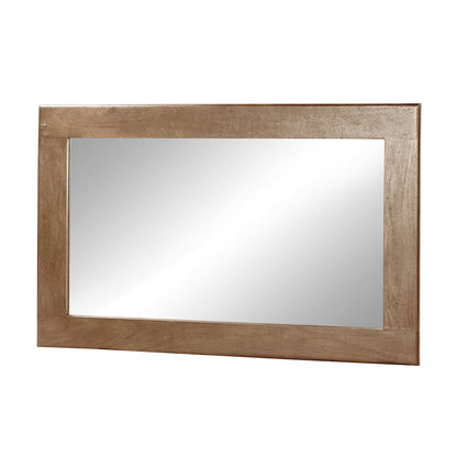 Carmenita Mirror in Rustic Light Brown