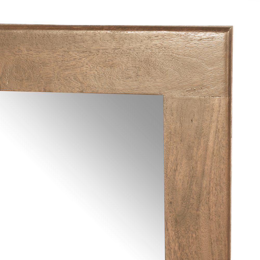 Carmenita Mirror in Rustic Light Brown