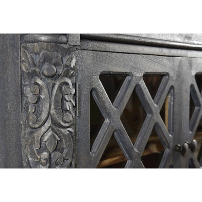 Carmenita Carlyle 3-Door Sideboard in Antique Dark Gray
